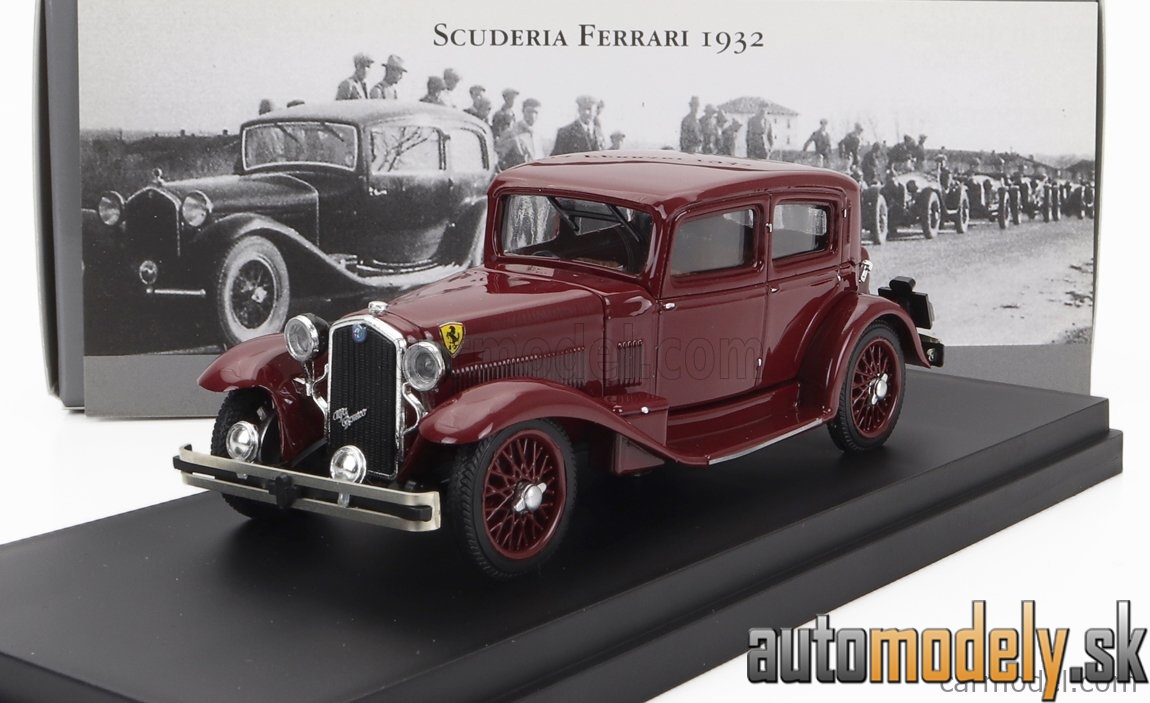 RIO - ALFA ROMEO 1750 BERLINA SCUDERIA FERRARI 1932 CHINA RED - 1:43