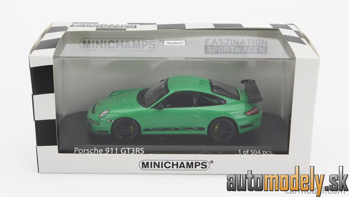 Minichamps - PORSCHE 911 997 GT3 RS COUPE 2006 GREEN - 1:43