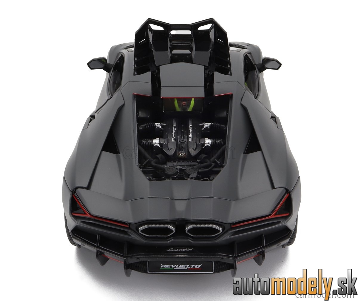 Maisto - LAMBORGHINI REVUELTO HYBRID 2023 VULCANO MATT GREY - 1:18