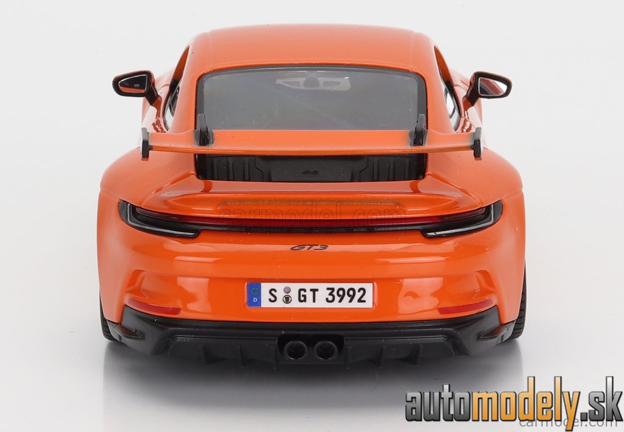 Bburago - PORSCHE 911 992 GT3 COUPE 2021 ORANGE - 1:24