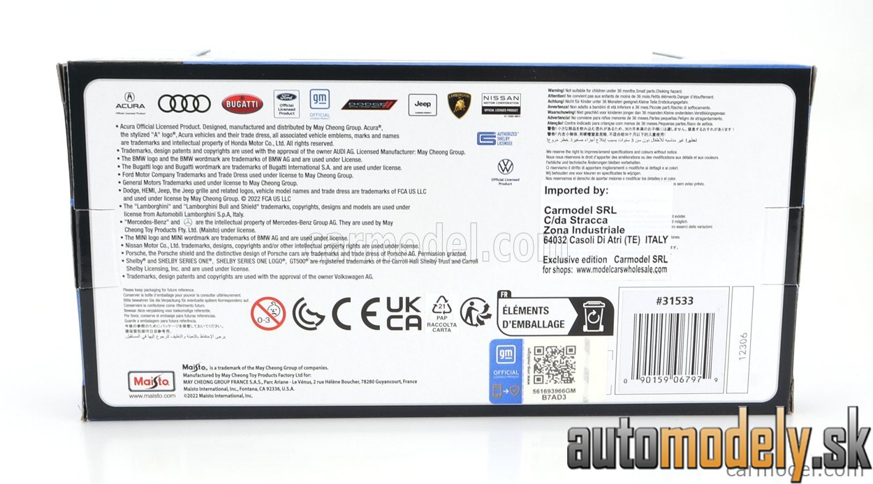 Maisto - CHEVROLET TAHOE SUV 2021 WHITE - 1:26
