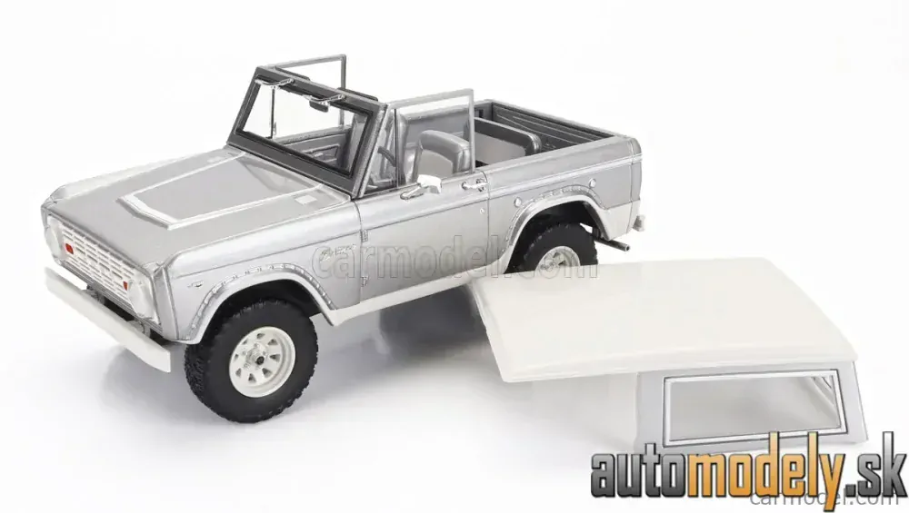 GreenLight - FORD BRONCO 1967 COUNTING CARS SILVER - 1:24