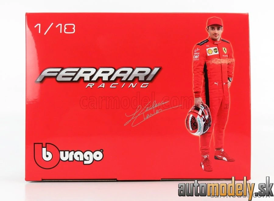 BURAGO - FERRARI - F1 SF1000 TEAM SCUDERIA FERRARI MISSION WINNOW N 16 2nd AUSTRIAN GP 2020 C.LECLERC - 1:18