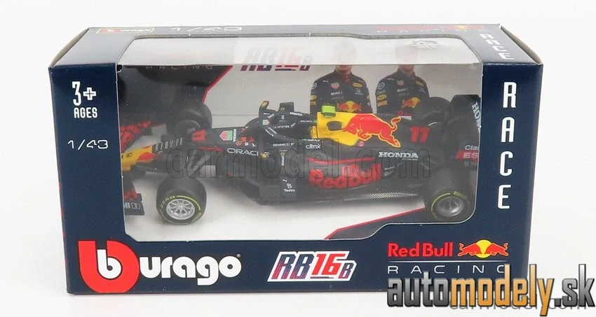 BURAGO - RED BULL - F1 RB16B HONDA RA620H TEAM RED BULL RACING N 11 SEASON 2021 SERGIO PEREZ - 1:43
