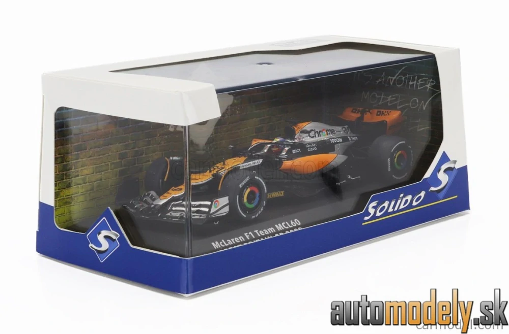 SOLIDO - McLAREN - F1 MCL60 TEAM McLAREN N 81 4th BRITISH GP 2023 OSCAR PIASTRI - 1:43