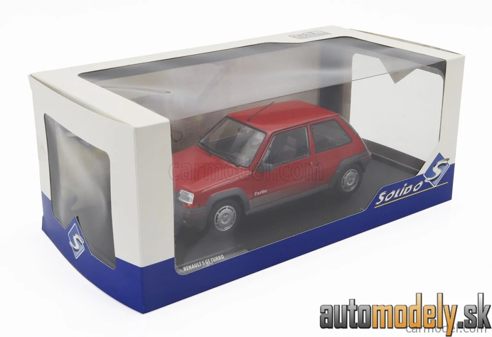 SOLIDO - RENAULT - R5 GT TURBO MKI 1985 - 1:18