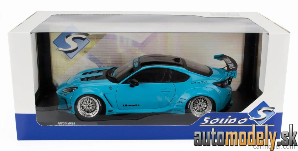SOLIDO - TOYOTA GR86 LBWK BODY KIT COUPE 2024 - 1:18