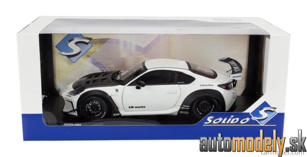 SOLIDO - TOYOTA GR86 LBWK BODY KIT COUPE 2024 - 1:18