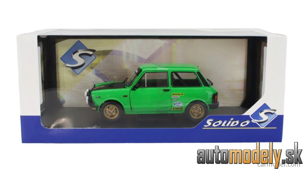 SOLIDO - AUTOBIANCHI A112 ABARTH MKV 1980 - 1:18