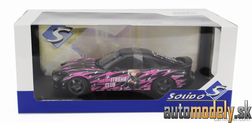 SOLIDO - MAZDA RX-7 (FD3RS) WORKS ITASHA CLUB COUPE 1999 - 1:18