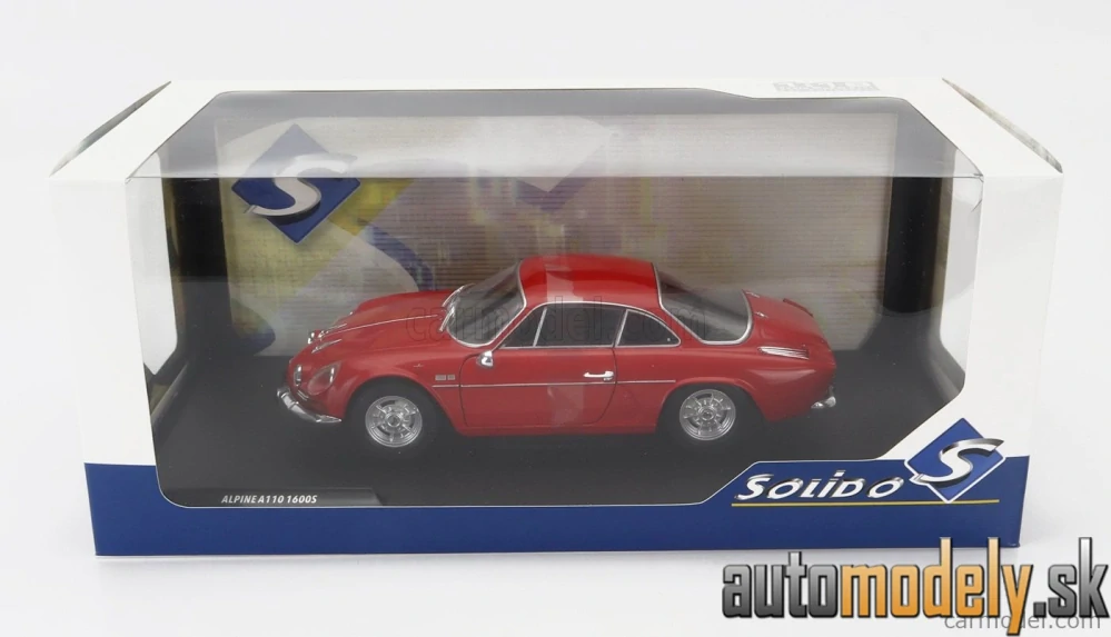 SOLIDO - RENAULT ALPINE A110 1600S 1969 - 1:18