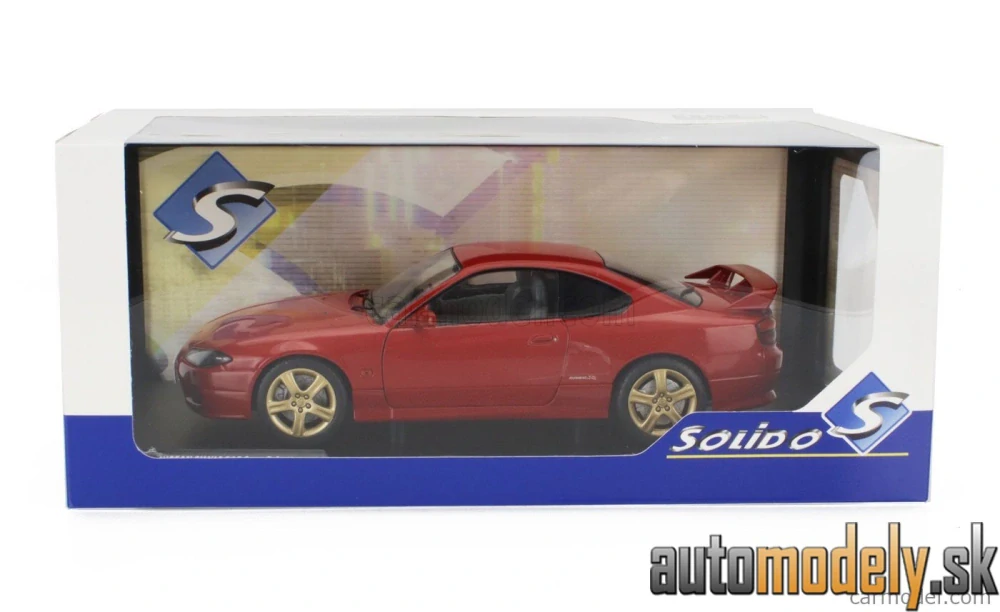 SOLIDO - NISSAN SILVIA (S15) COUPE SPEC-R AERO 1999 - 1:18