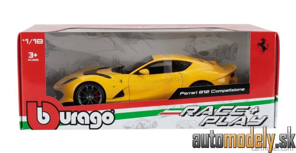 Bburago - FERRARI 812 COMPETIZIONE 2021 - 1:18