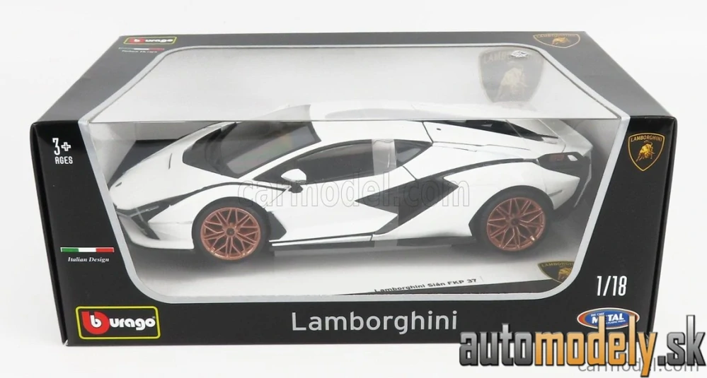 Bburago - Lamborghini SIAN FKP 37 HYBRID 2020 - 1:18
