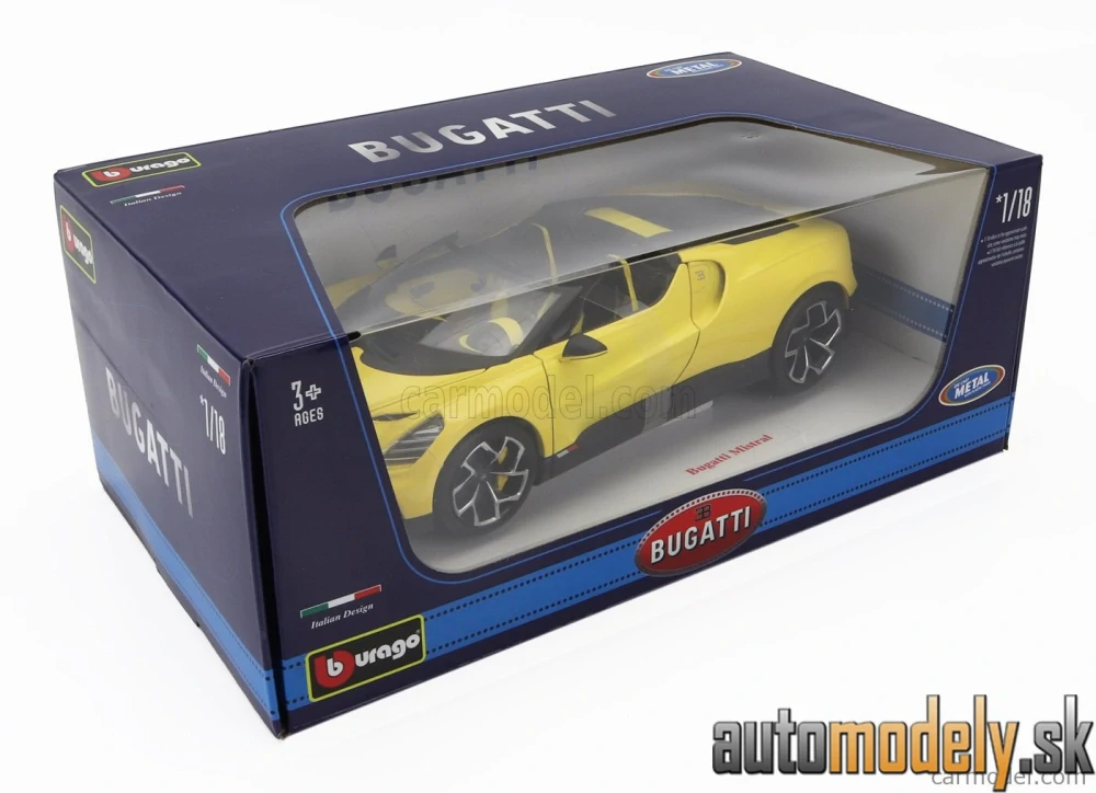 Bburago - BUGATTI W16 MISTRAL 2023 - 1:18