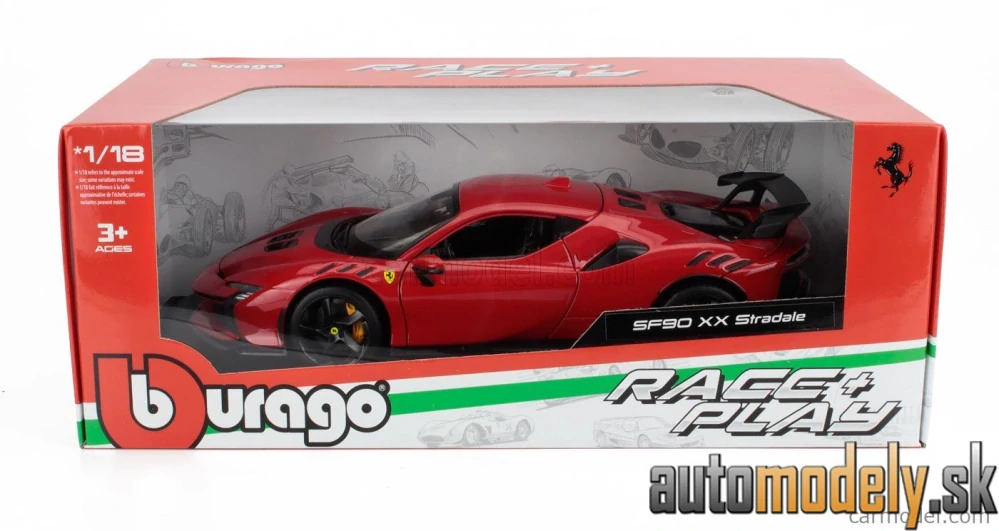 Bburago - FERRARI SF90 XX STRADALE 2024 - 1:18