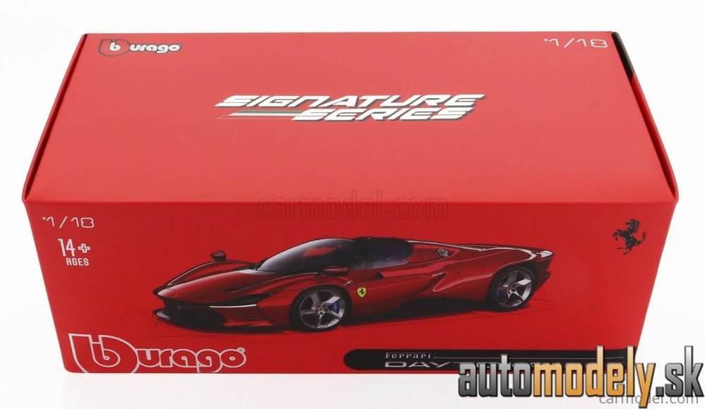Bburago - FERRARI DAYTONA SP3 SPIDER OPEN ROOF 2022 - 1:18