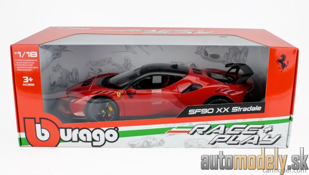Bburago - FERRARI SF90 XX STRADALE 2024 - 1:18