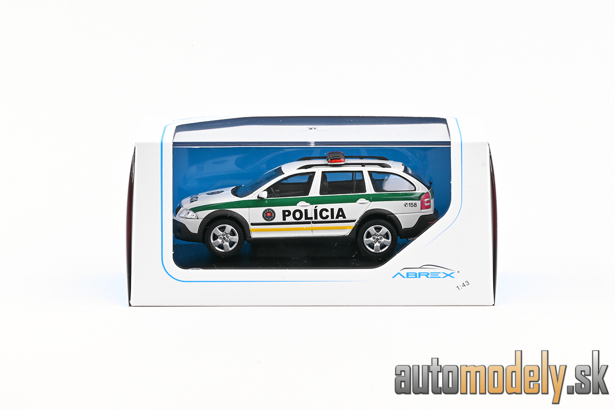 Abrex - Škoda Octavia Combi Scout Polícia - 1:43