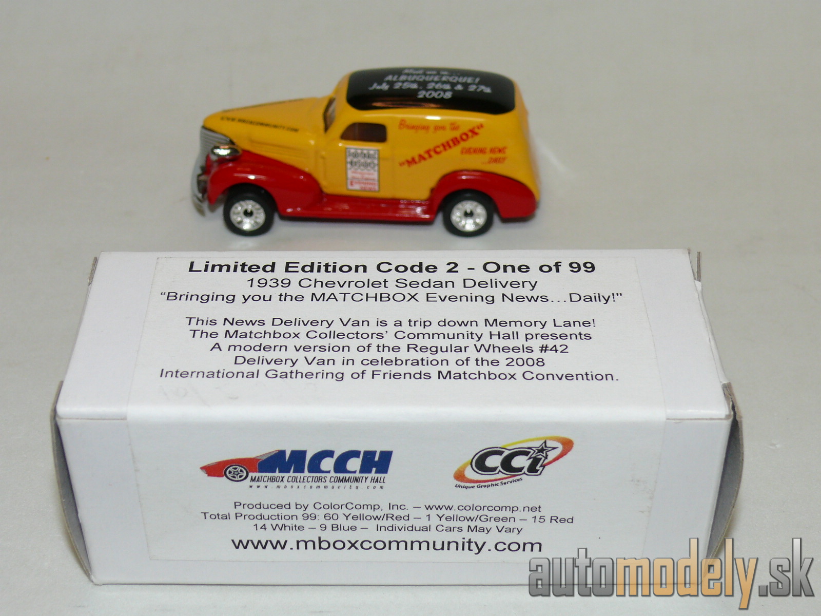 Matchbox - ´39 Chevy Sedan Delivery - 1:57