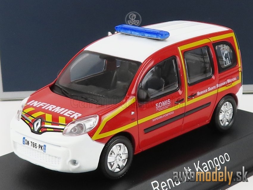 NOREV - RENAULT - KANGOO INFIRMIER SSSM POMPIERS 2013 - 1:43