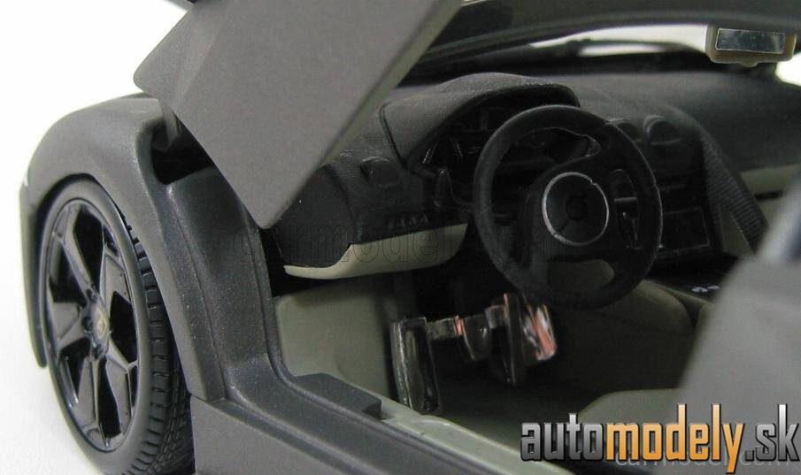 Bburago - LAMBORGHINI - REVENTON MOTORSHOW FRANCOFORTE 2007 - DARK GREY MET - 1:18