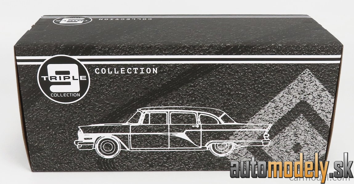 Triple9 - GAZ 13 Čajka 1959 tyrkysovo biela - 1:18
