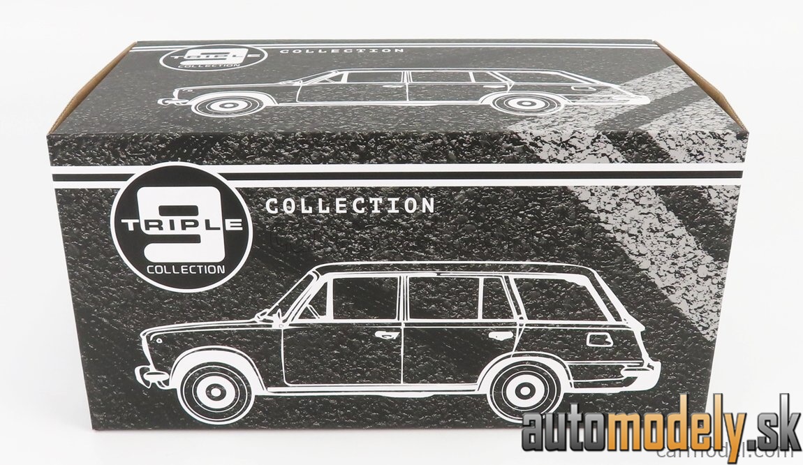 Triple9 - SEAT FIAT 124 FAMILIARE 1968 CREAM - 1:18