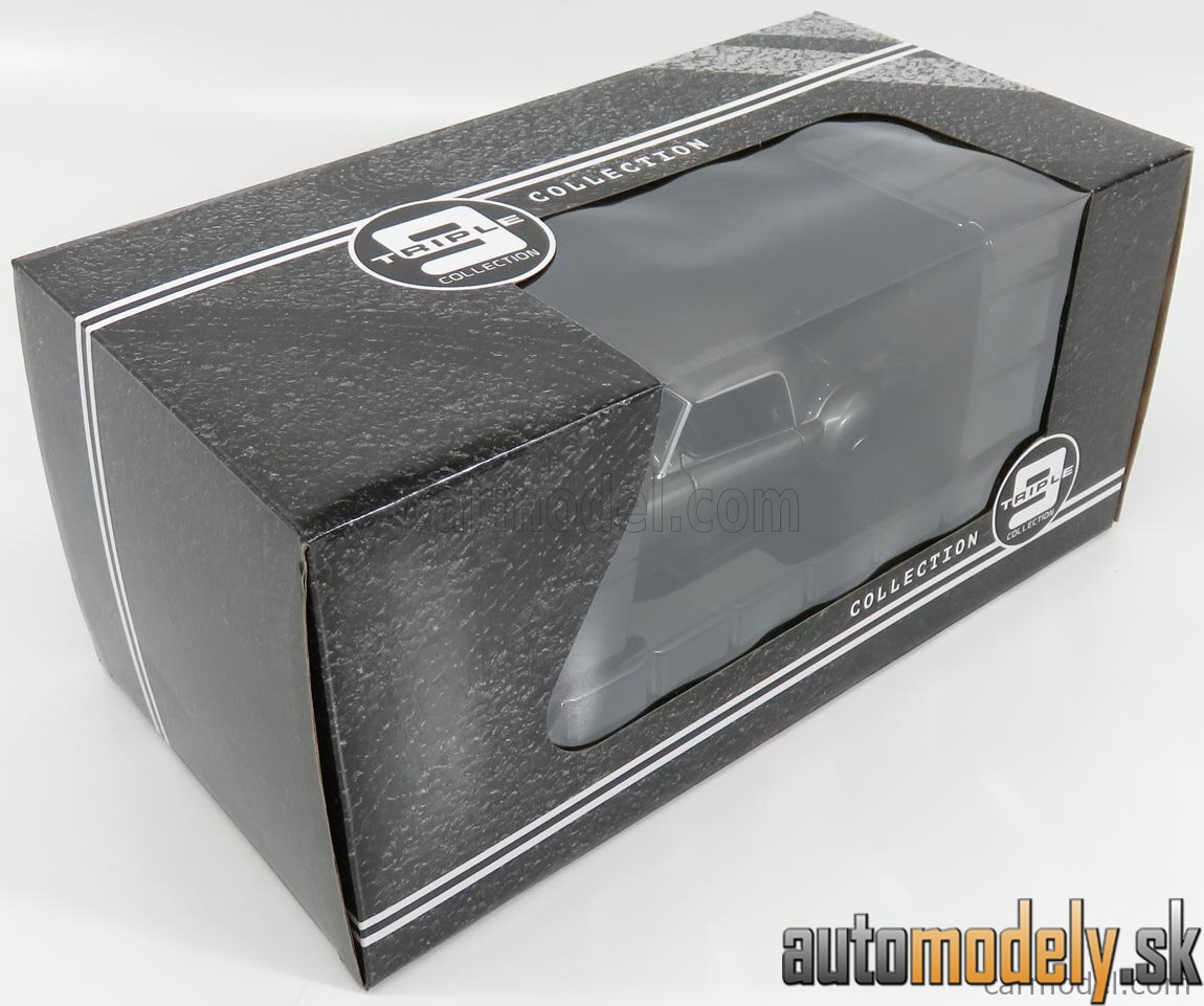 Triple9 - MG MGA MKI 1500 SPIDER CLOSED 1957 GREY MET - 1:18