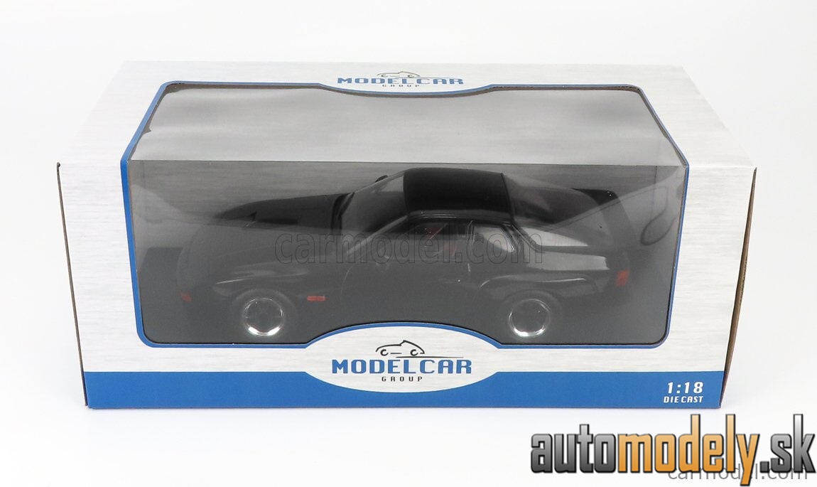 MCG - PORSCHE 924 CARRERA GT COUPE 1981 BLACK - 1:18