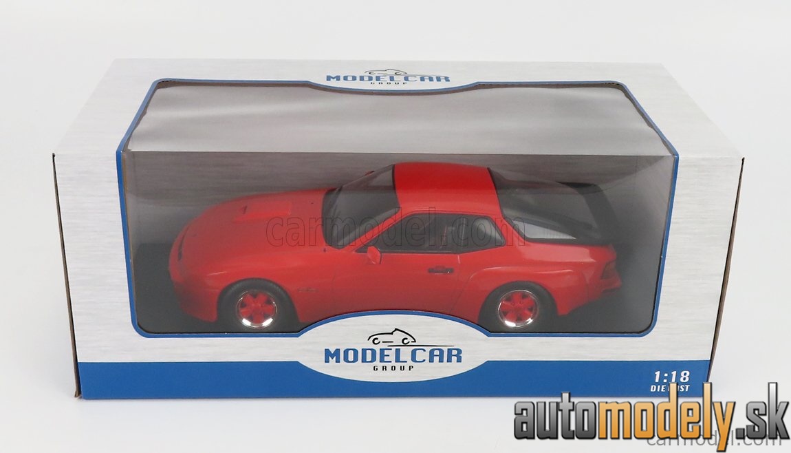 MCG - PORSCHE 924 CARRERA GT COUPE 1981 RED - 1:18