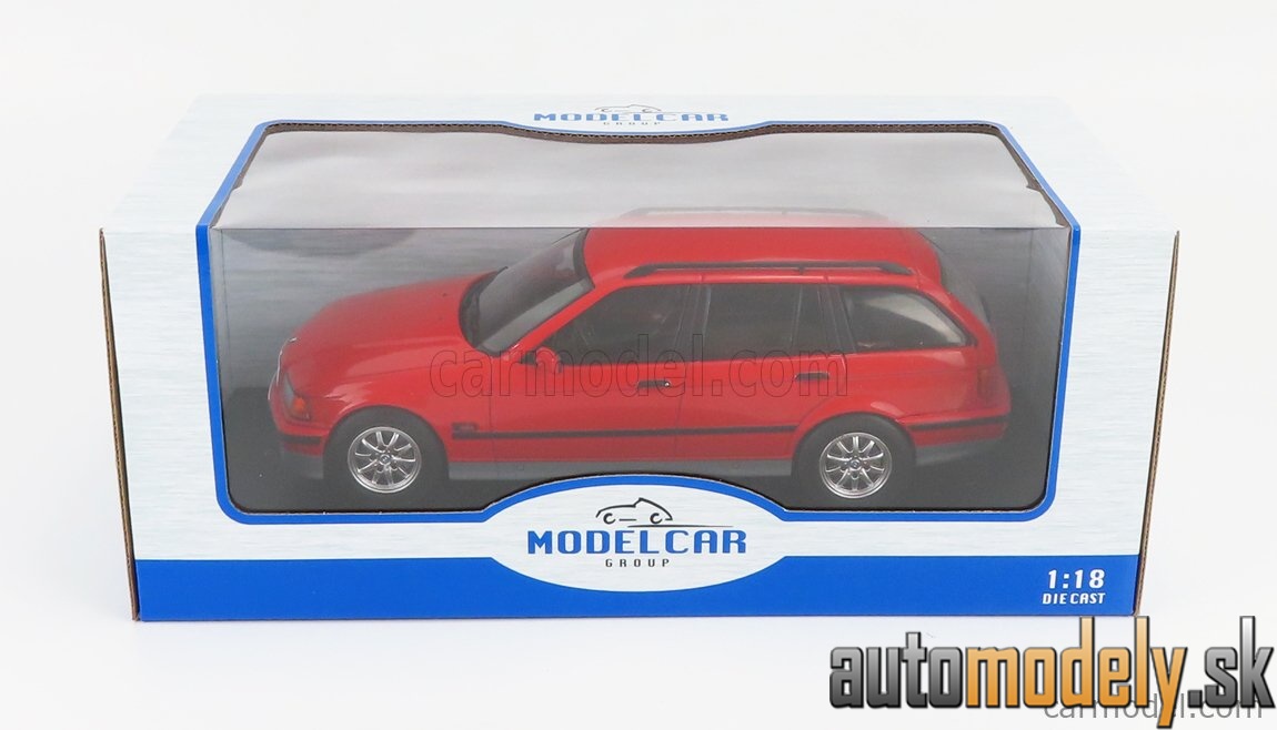 MCG - BMW 3-SERIES 320i (E36) TOURING 1995 RED - 1:18