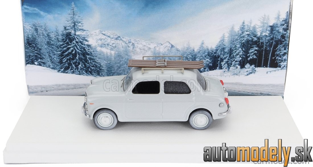 RIO - FIAT 1100 VACANZE INVERNALI - WINTER HOLIDAYS 1957 GREYN - 1:43