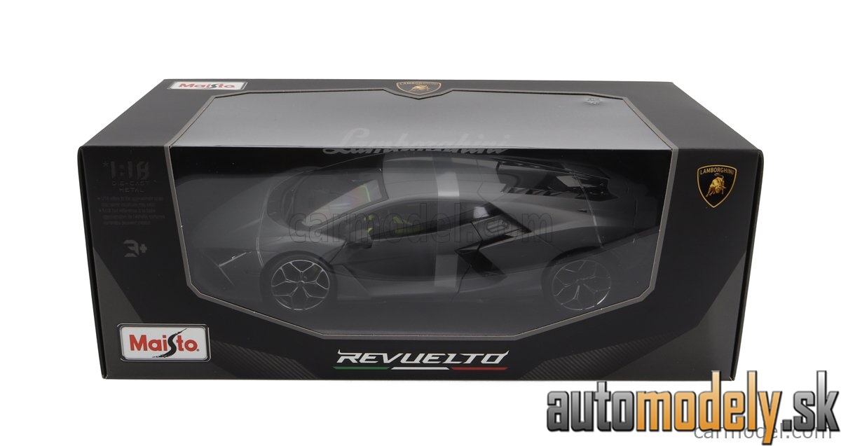 Maisto - LAMBORGHINI REVUELTO HYBRID 2023 VULCANO MATT GREY - 1:18