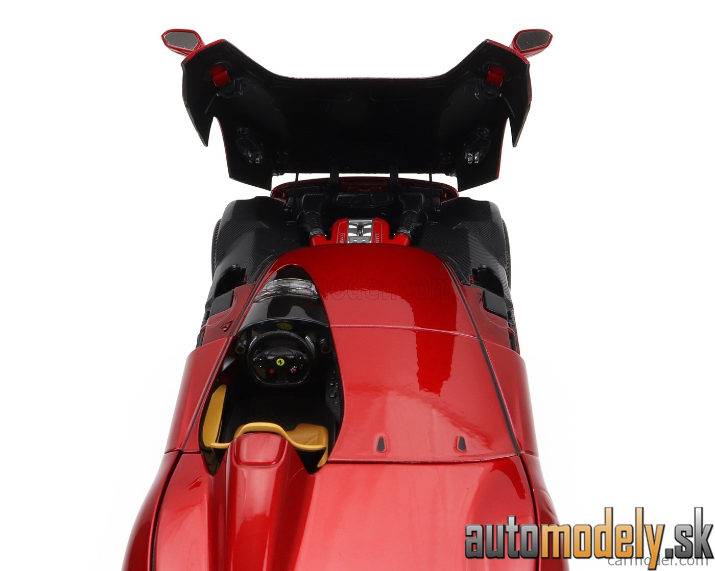 Bburago - FERRARI MONZA SP1 2018 RED MET - 1:18
