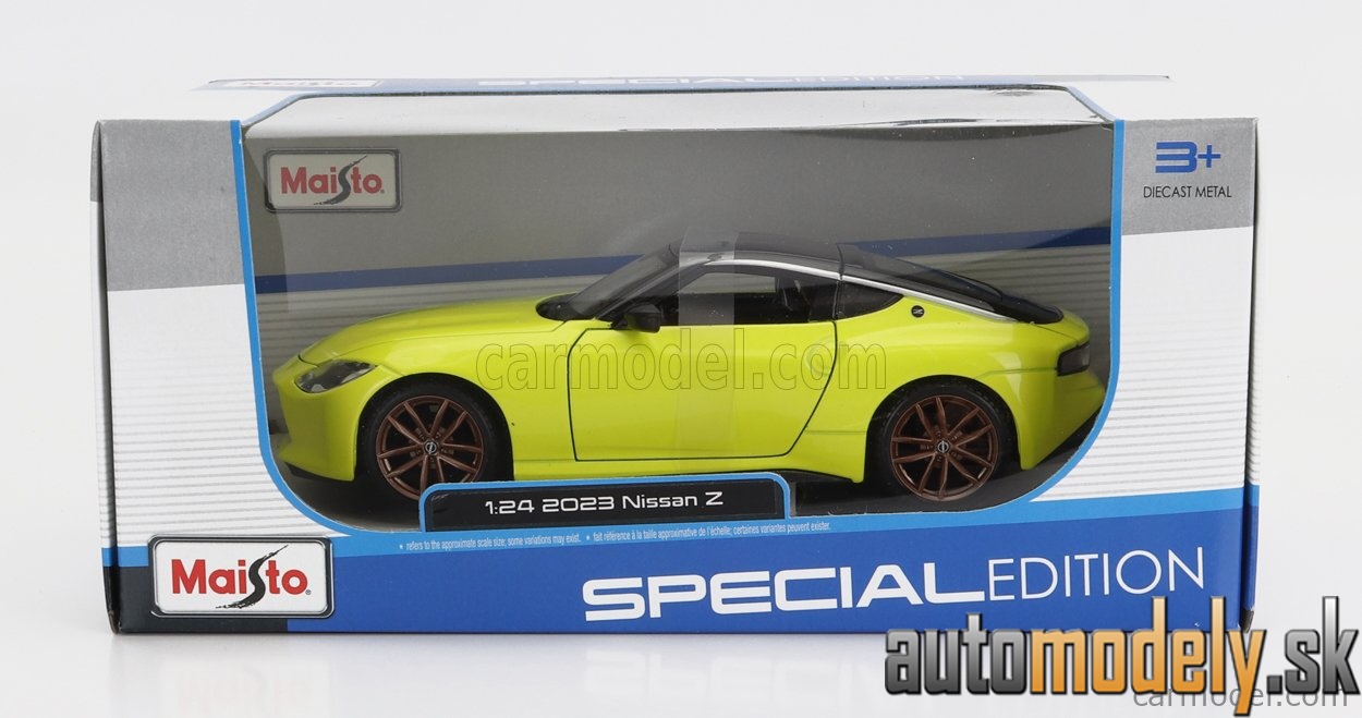 Maisto - NISSAN 400Z COUPE 2022 YELLOW - 1:24