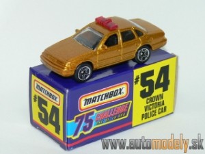 Matchbox No.54 - Ford Crown Victoria POLICE - 1:70