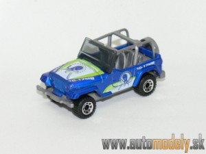 Matchbox - 1998 Jeep Wrangler Blue - 1:56