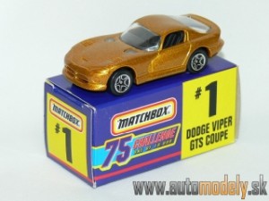 Matchbox No.1 - Dodge Viper GTS Coupe - 1:59