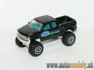 Matchbox - 1999 Chevrolet Silverado 4x4 Black - 1:76