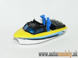 Matchbox - Police Launch Boat