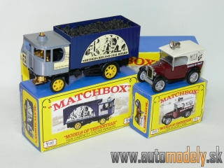 Matchbox Yesteryear Major Pack M-7 - Garrett Steam Wagon & Austin 7 Van