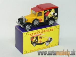 Matchbox Yesteryear Y-22 - 1930 Ford A Model Van - SHELL