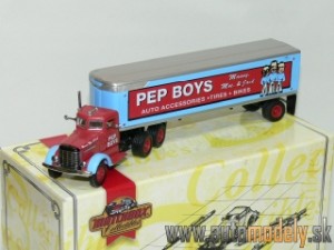 Matchbox DYM35267 - 1939 Peterbilt Tractor Trailer THE PEP BOYS