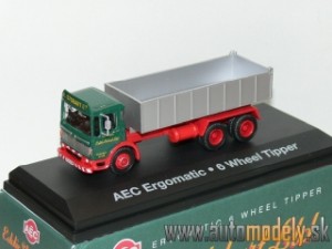 AEC Ergomatic - 6 Wheel Tipper - Eddie Stobart - 1:76 Atlas Collection