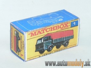 Replika Box - Matchbox Regular Wheels - No.1 Mercedes Truck