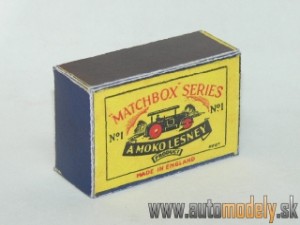 Replika Box - Matchbox A Moko Lesney - No.1 Road Roller