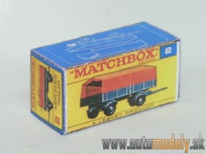 Replika Box - Matchbox Regular Wheels - No.2 Mercedes Trailer