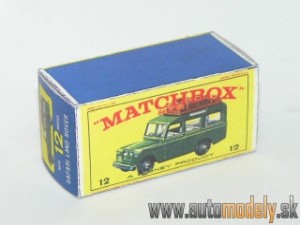 Replika Box - Matchbox Regular Wheels - No.12 Safari Land Rover