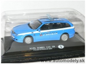 DeAgostini - Alfa Romeo 156 SW "POLIZIA Stradale 2003" 1:43